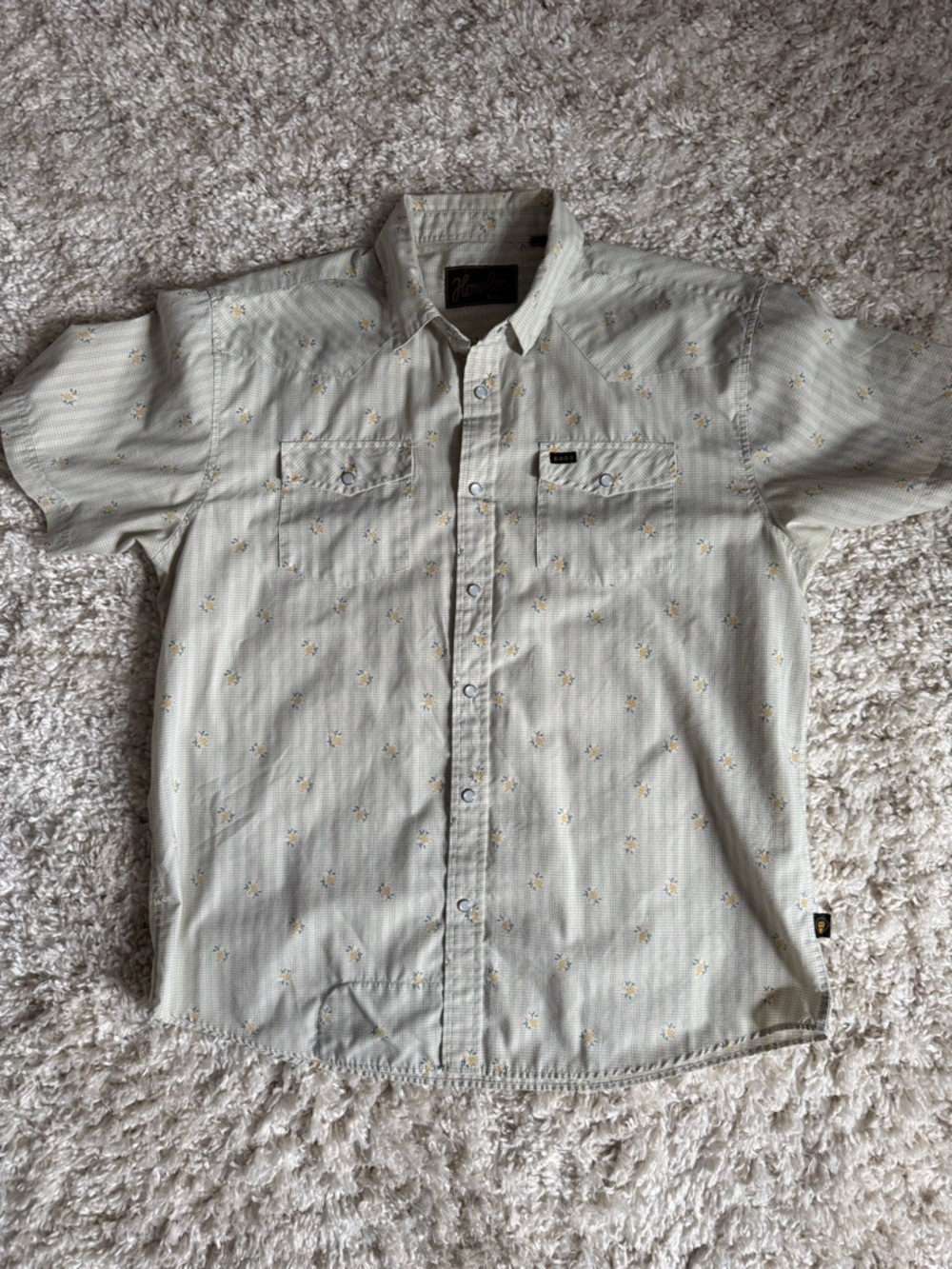 Howler Brothers H Bar B Short Sleeve Snap Shirt